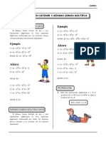 MCD - MCM Expresiones Algebraicas