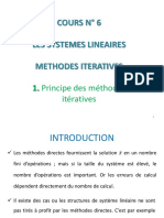 5-Principe Des Méthodes Itératives