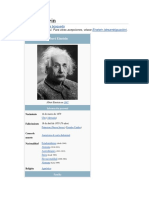 Albert Einstein Biografia