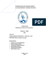 Demanda Por Fraude en El Acto Jurídico - Grupo 03