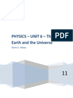 Unit 6 - The Earth and The Universe-RUBEN