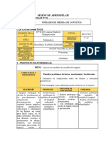 Sesion de Aprendizaje 01 Matematica