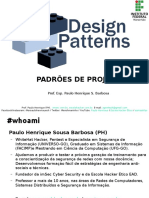 Slides - Padrões de Projeto - Aula 2