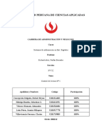 Universidad Peruana de Ciencias Aplicadas: Sistemas de Información en Ent. Digitales