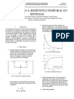 Laboratorio 2 Modelos - Respuesta Temporal