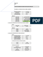 Calculos de Barrera