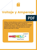 Voltaje y Amperaje - Ficha