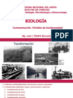 CLASE 13 - Contaminación. Pérdida de Biodiversidad