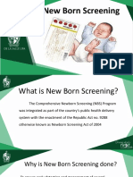 New Born Screening