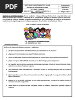 GUIA DE EXPLORACION No. 3 ÉTICA 7º EL RESPETO POR LAS DIFERENCIAS