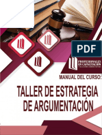  Estrategia de Argumentación