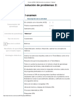 Examen - (APEB1-10%) Resolución de Problemas 2 - "Matrices"