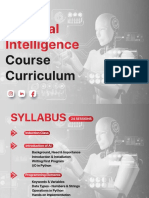 Artificial Intelligence Curriculum