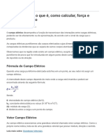 Campo Elétrico - o Que É, Como Calcular, Força e Potencial Elétrico - Toda Matéria