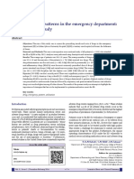 Drug Utilization Patterns in The Emergency Department A Retrospective Study