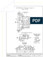 Alcantarilla 13+729 Prog. Doble Tubo + Cajón 2x1: Vista en Planta