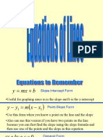 Equations of Lines 22-23