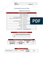 FORMATO Curriculum Normalizado ISO