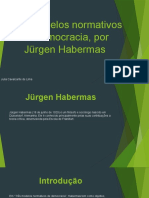 Três Modelos Normativos de Democracia, Por Jürgen