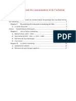 Le Comportement Du Consommateur Et de L'acheteur: Sommaire