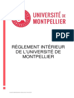 Reglement Interieur Um 2022