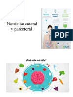 Nutrición Enteral y Parenteral