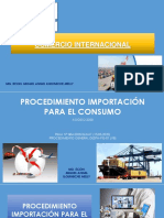 Nuevo Procedimiento Importacion para El Consumo