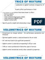 Volumetrics of Mix Design