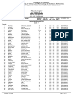 Official List of Enrollment 2ndsem '21 '22