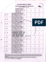 Tuv India Private Limited: Inspeciion Ceriificaie (r3