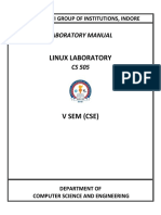 CS 505 - Linux Laboratory Manual - Final - 1659164997