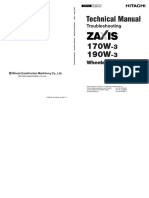 Hitachi Zaxis 170W-3,190W-3 Troubleshooting TTCGB-E-00