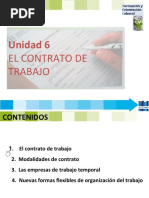 Unidad 6 Contrato de Trabajo