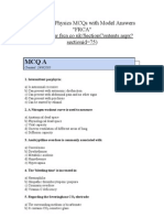 13-5-2010 MCQ Frca