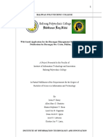 Web Based Application For The Request Management System of Barangay Papers With Email Notification For Barangay Sto. Cristo Pulilan Bulacan