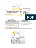 Taxation of Employment Income