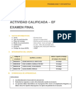 Probabilidad y Estadística - Caso de Estudio