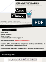 Caso Clínico - Odontologia