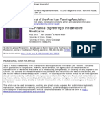 Ashton, P., Doussard, M., & Weber, R. (2012) - The Financial Engineering of Infrastructure Privatization. J