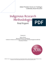 Indigenous Research Methodologies