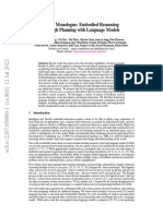 Inner Monologue: Embodied Reasoning Through Planning With Language Models