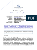 SVN2022.016GT Asistente de Proyecto Senior - Gobernanza de La Migración - WHP