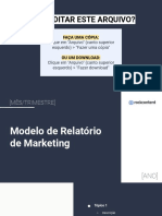 Relatório de Marketing Mensal - Rock Content