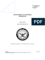 Department of Defense Handbook: Capacitors, Selection and Use of