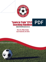 Learn To Train U11U12 Coaching Handbook PDF