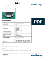 Lithium-Ion Battery: Basic Characteristics