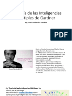 La Teoría de Las Inteligencias Múltiples de Gardner