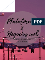 Plataformas y Negocios Web Primer Parcial