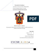 Policy Brief Sobre El Uso de Los Niños Soldados en Conflictos Armados