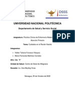 Cuidados Al Recién Nacido - Charla C.S Altagracia